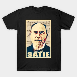 Eric Satie musical notes T-Shirt